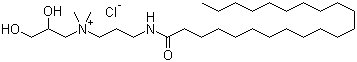 CAS 登录号：136920-10-0, 2,3-二羟基-N,N-二甲基-N-[3-[(1-氧代二十二烷基)氨基]丙基]-1-丙铵氯化物