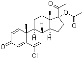 Delmadinone acetate molecular structure (CAS 13698-49-2)