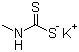 CAS # 137-41-7, Potassium methyldithiocarbamate, Potassium N-methyldithiocarbamate, Wemcide CW 104