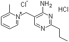 盐酸氨丙啉分子结构 (CAS 137-88-2)
