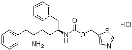 CAS 登录号：1370406-80-6, N-[(1S,4S)-4-氨基-5-苯基-1-(苯基甲基)戊基]氨基甲酸 5-噻唑基甲基酯盐酸盐