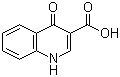 structure of CAS# 13721-01-2, 4-Oxo-1,4-dihydroquinoline-3-carboxylic acid