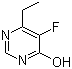 structure of CAS# 137234-87-8, 6-Ethyl-5-fluoro-pyrimidin-4-ol