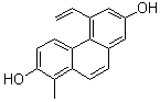 structure of CAS# 137319-34-7, 5-乙烯基-1-甲基-2,7-菲二醇