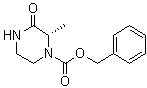 structure of CAS# 1373232-22-4, (2S)-2-甲基-3-氧代-1-哌嗪羧酸苯甲酯