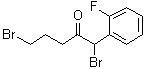 CAS # 1373350-57-2, 1,5-Dibromo-1-(2-fluorophenyl)-2-pentanone