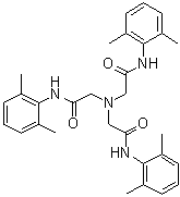 2,2',2''-次氮基三[N-(2,6-二甲基苯基)乙酰胺]分子结构 (CAS 1374010-02-2)