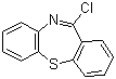 structure of CAS# 13745-86-3, 11-氯-二苯并[b,f][1,4]硫氮杂卓