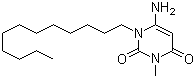 CAS # 137476-00-7, 6-Amino-1-dodecyl-3-methyl-2,4(1H,3H)-pyrimidinedione