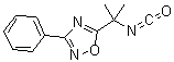 5-(2-异氰酸基丙烷-2-基)-3-苯基-1,2,4-恶二唑分子结构 (CAS 1374774-69-2)
