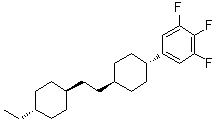 structure of CAS# 137529-57-8, 5-[反式-4-[2-(反式-4-乙基环己基)乙基]环己基]-1,2,3-三氟苯