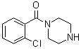 (2-Chlorophenyl)-1-piperazinylmethanone molecular structure (CAS 13754-45-5)