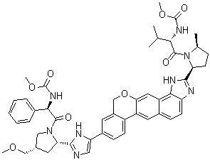 structure of CAS# 1377049-84-7, Velpatasvir