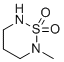 structure of CAS# 137830-77-4, 2-Methyl-1,2,6-thiadiazinane 1,1-dioxide