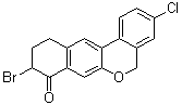 CAS 登录号：1378388-22-7, 9-溴-3-氯-10,11-二氢-5H-苯并[d]萘并[2,3-b]吡喃-8(9H)-酮