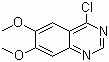 structure of CAS# 13790-39-1, 4-Chloro-6,7-dimethoxyquinazoline