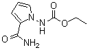 N-[2-(Aminocarbonyl)-1H-pyrrol-1-yl]carbamic acid ethyl ester molecular structure (CAS 1379337-32-2)