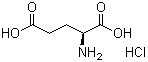 structure of CAS# 138-15-8, L-(+)-Glutamic acid hydrochloride