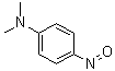 structure of CAS# 138-89-6, 4-(Dimethylamino)nitrosobenzene
