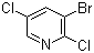 structure of CAS# 138006-41-4, 2,5-Dichloro-3-bromo-pyridine