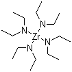 structure of CAS# 13801-49-5, Tetrakis(diethylamino)zirconium