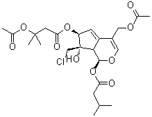 structure of CAS# 1380399-57-4, Chlorovaltrate M