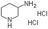 structure of CAS# 138060-07-8, 3-Aminopiperidine dihydrochloride