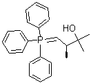 (R)-2,3-二甲基-4-(三苯基膦烯)-2-丁醇分子结构 (CAS 138079-58-0)