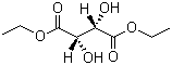 structure of CAS# 13811-71-7, (-)-Diethyl D-tartrate