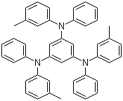 structure of CAS# 138143-23-4, 1,3,5-Tris(3-methylphenylphenylamino)benzene