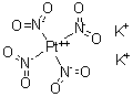 structure of CAS# 13815-39-9, Dipotassium tetranitroplatinate