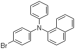 structure of CAS# 138310-84-6, N-(4-Bromophenyl)-N-phenyl-1-naphthalenamine