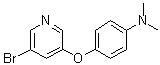 CAS 登录号：1383133-44-5, 4-[(5-溴-3-吡啶基)氧基]-N,N-二甲基苯胺