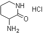 structure of CAS# 138377-80-7, 3-Amino-2-piperidone hydrochloride