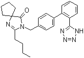 structure of CAS# 138402-11-6, Irbesartan