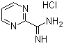 structure of CAS# 138588-40-6, 2-Amidinopyrimidine hydrochloride