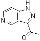 structure of CAS# 1386462-21-0, 1-(1H-吡唑并[4,3-c]吡啶-3-基)乙酮