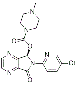 structure of CAS# 138680-08-7, (R)-Zopiclone
