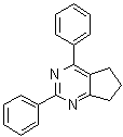 structure of CAS# 138722-71-1, 6,7-Dihydro-2,4-diphenyl-5H-cyclopentapyrimidine