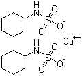 structure of CAS# 139-06-0, Calcium bis(cyclohexylsulphamate)