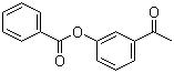 structure of CAS# 139-28-6, m-(Benzoyloxy)acetophenone