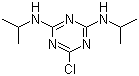 structure of CAS# 139-40-2, Propazine