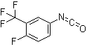 structure of CAS# 139057-86-6, 3-Trifluoromethyl-4-fluorophenyl isocyanate
