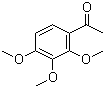 structure of CAS# 13909-73-4, 2',3',4'-三甲氧基苯乙酮