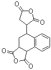 structure of CAS# 13912-65-7, Tetralin dianhydride