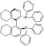 structure of CAS# 139139-93-8, (S)-(-)-2,2'-Bis(diphenylphospino)-5,5',6,6',7,7',8,8'-octahydro-1,1'-binaphthyl