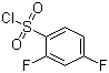 structure of CAS# 13918-92-8, 2,4-Difluorobenzenesulfonyl chloride