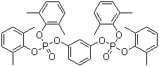 CAS # 139189-30-3, Tetrakis(2,6-dimethylphenyl) 1,3-phenylene bisphosphate, Phosphoric acid 1,3-phenylene tetrakis(2,6-dimethylphenyl) ester