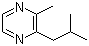 structure of CAS# 13925-06-9, 2-异丁基-3-甲基吡嗪