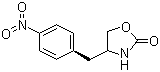 structure of CAS# 139264-55-4, (S)-4-[(4-Nitrophenyl)methyl]-2-oxazolidinone